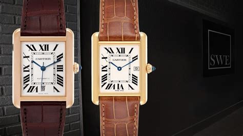 louis cartier tank sizes.